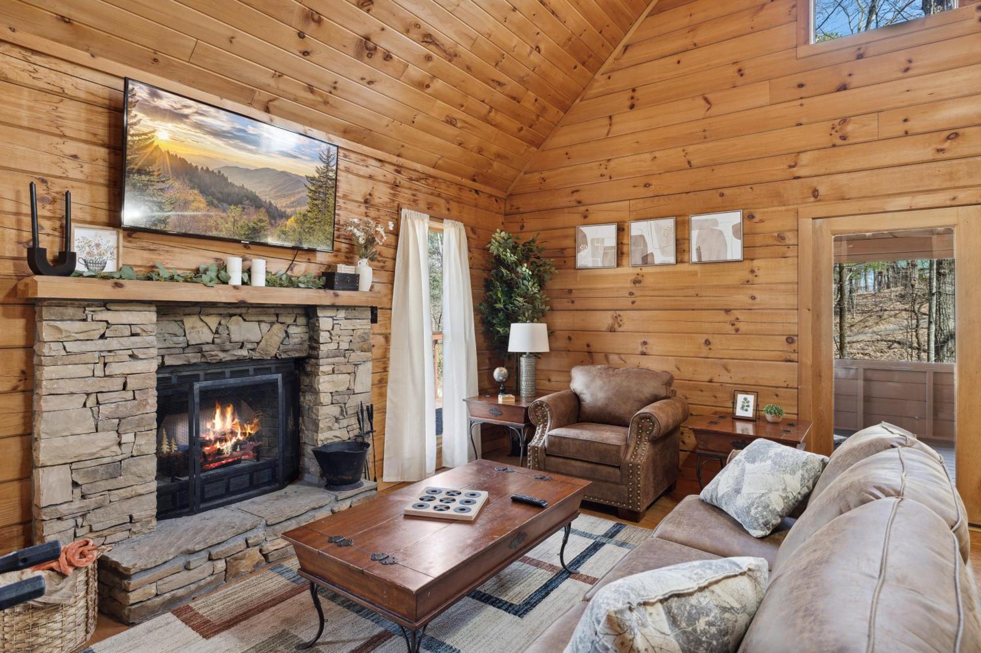 Cozy Family Friendly Cabin With Hot Tub, Near Gatlinburg, Pigeon Forge, Dollywood Sevierville Eksteriør billede